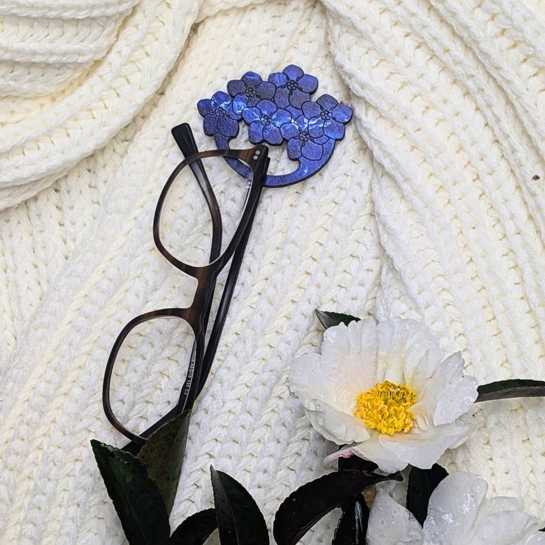 Forget Me Not Glasses Brooch