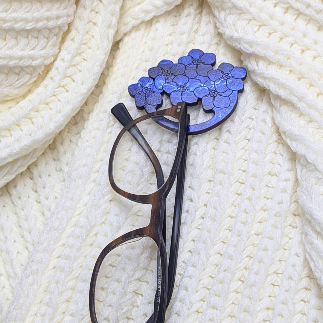 Forget Me Not Glasses Brooch