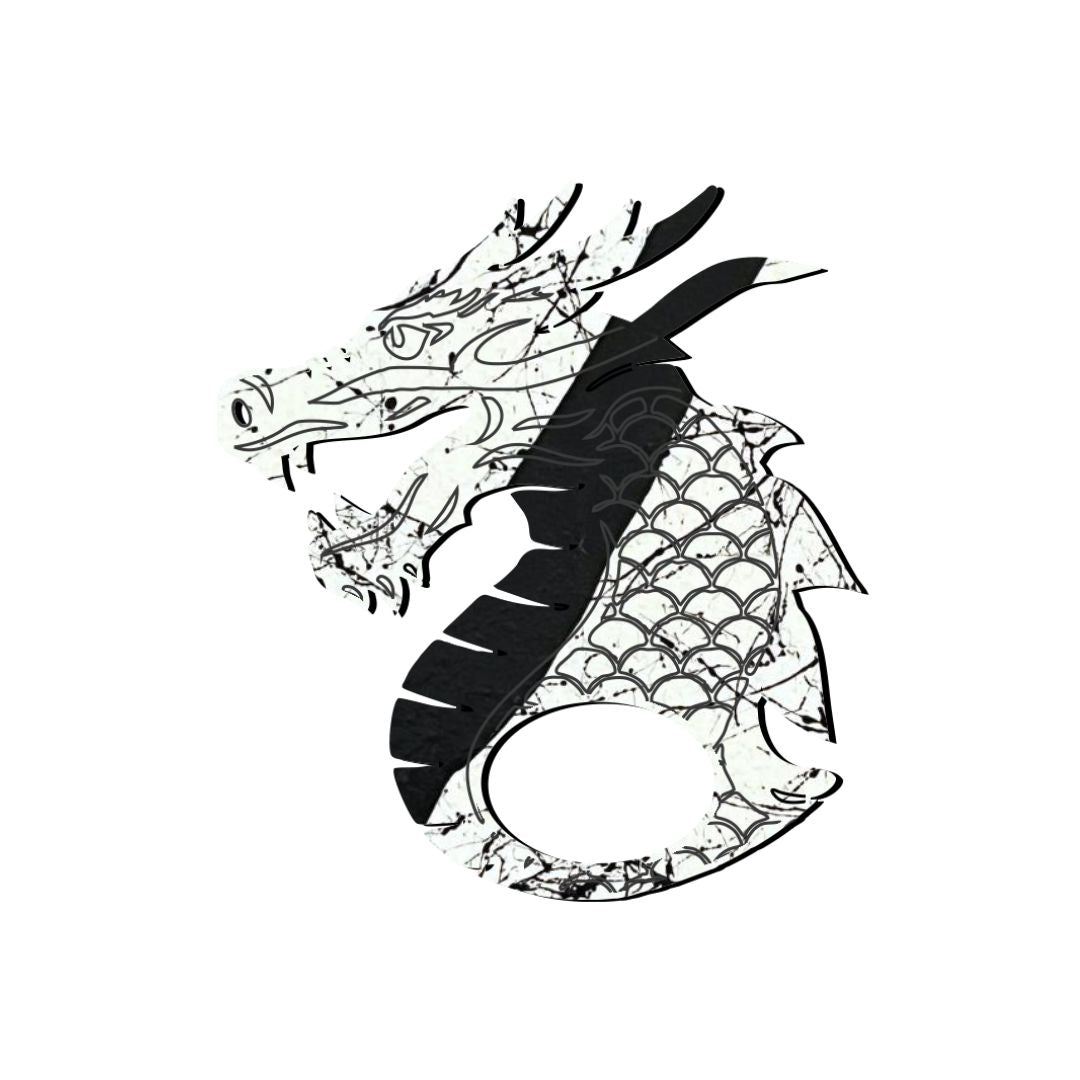 Dragon Glasses Brooch (6 Colors)