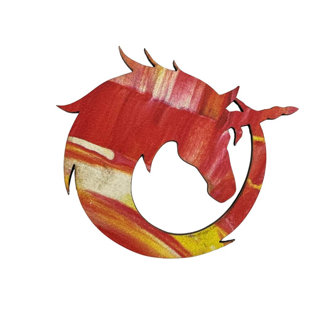 Unicorn Glasses Brooch