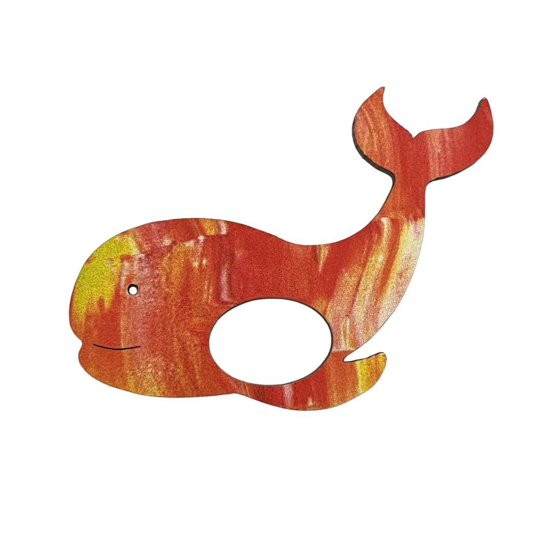 Whale Glasses Brooch (4 Colors)
