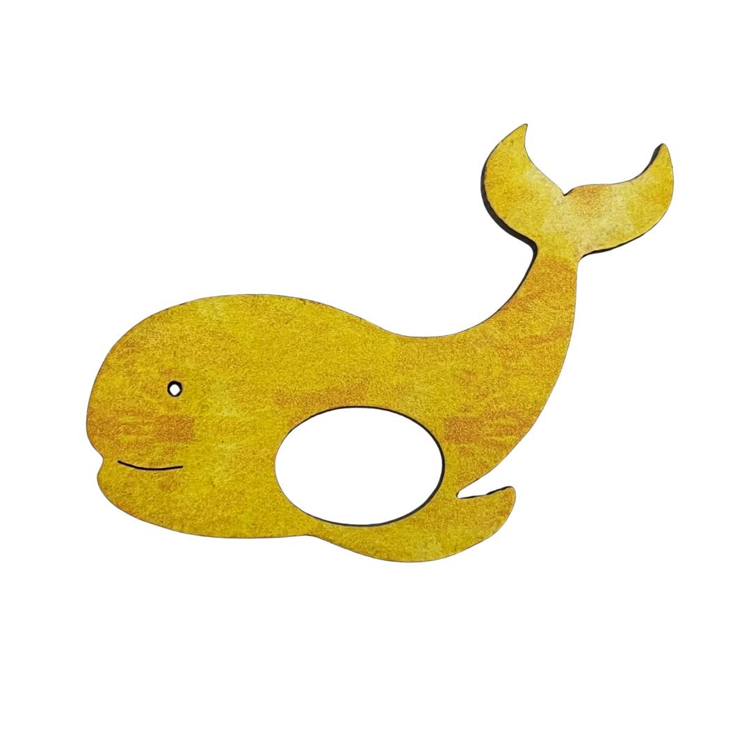 Whale Glasses Brooch (4 Colors)