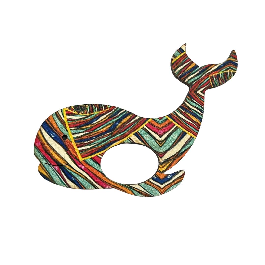 Whale Glasses Brooch (4 Colors)