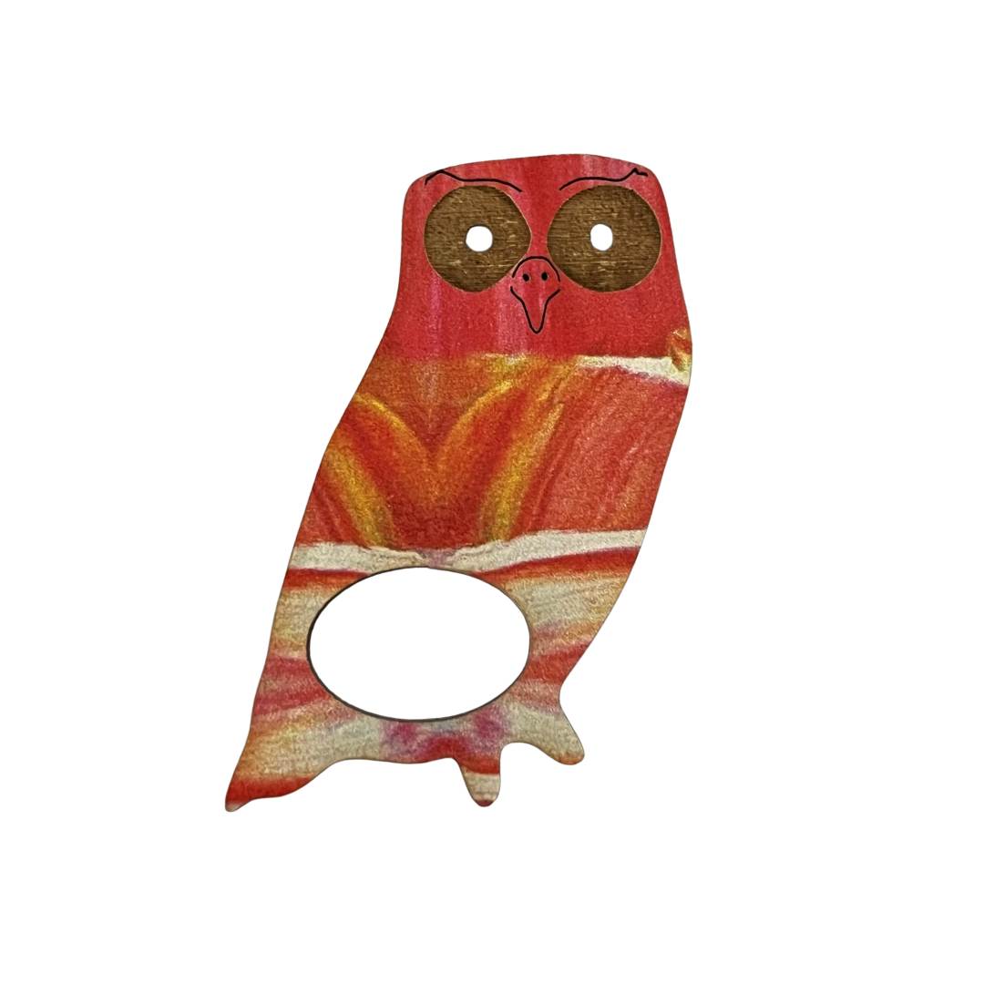 Owl Glasses Brooch (4 Colours)