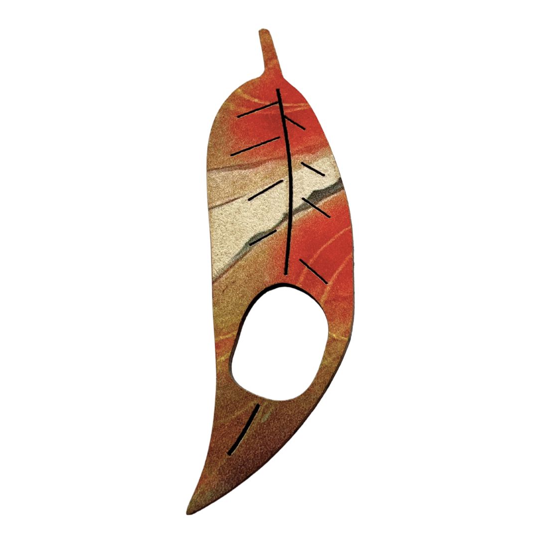 Gum Leaf Glasses Brooch (8 Colors)