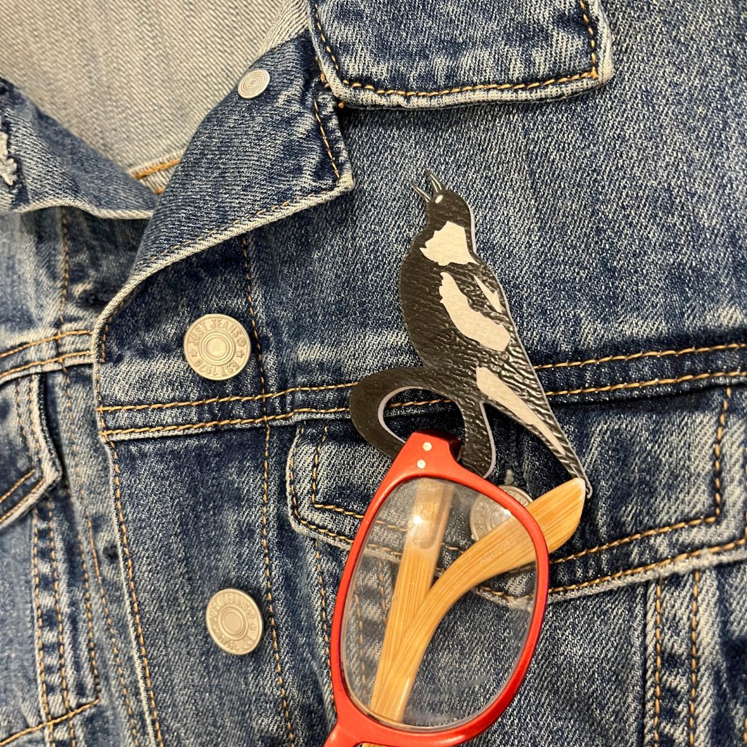 Magpie Glasses Brooch (3 Shapes)