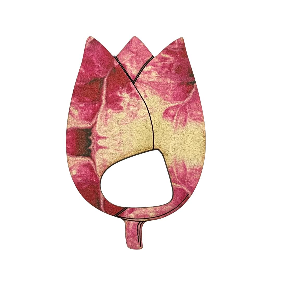 Tulip Glasses Brooch (8 Colors)