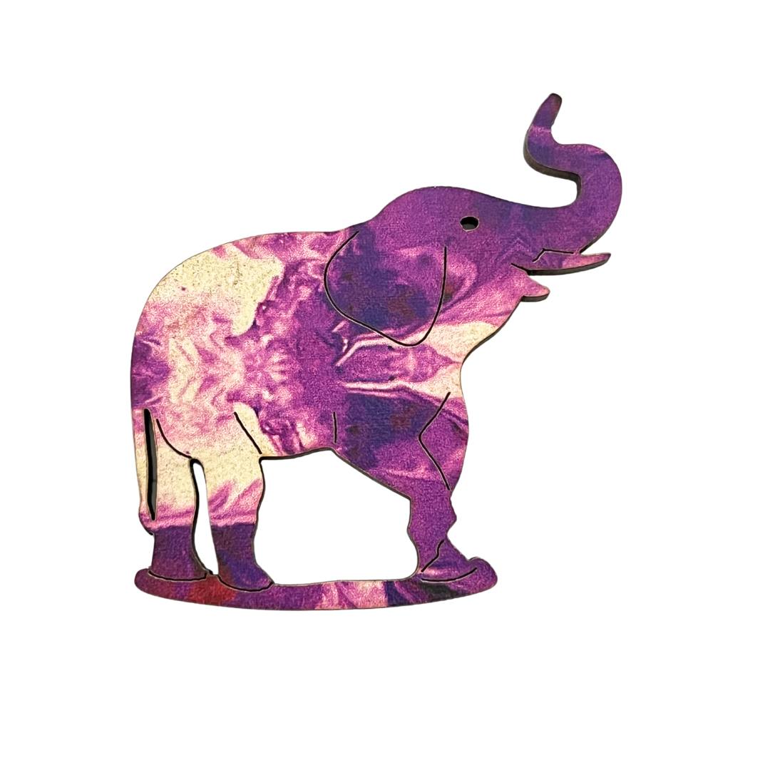 Elephant Glasses Brooch (8 Colors)
