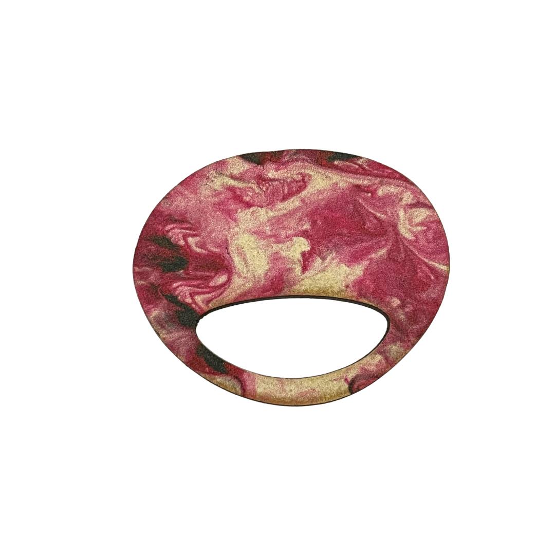 Pebble Glasses Brooch (9 Colors)