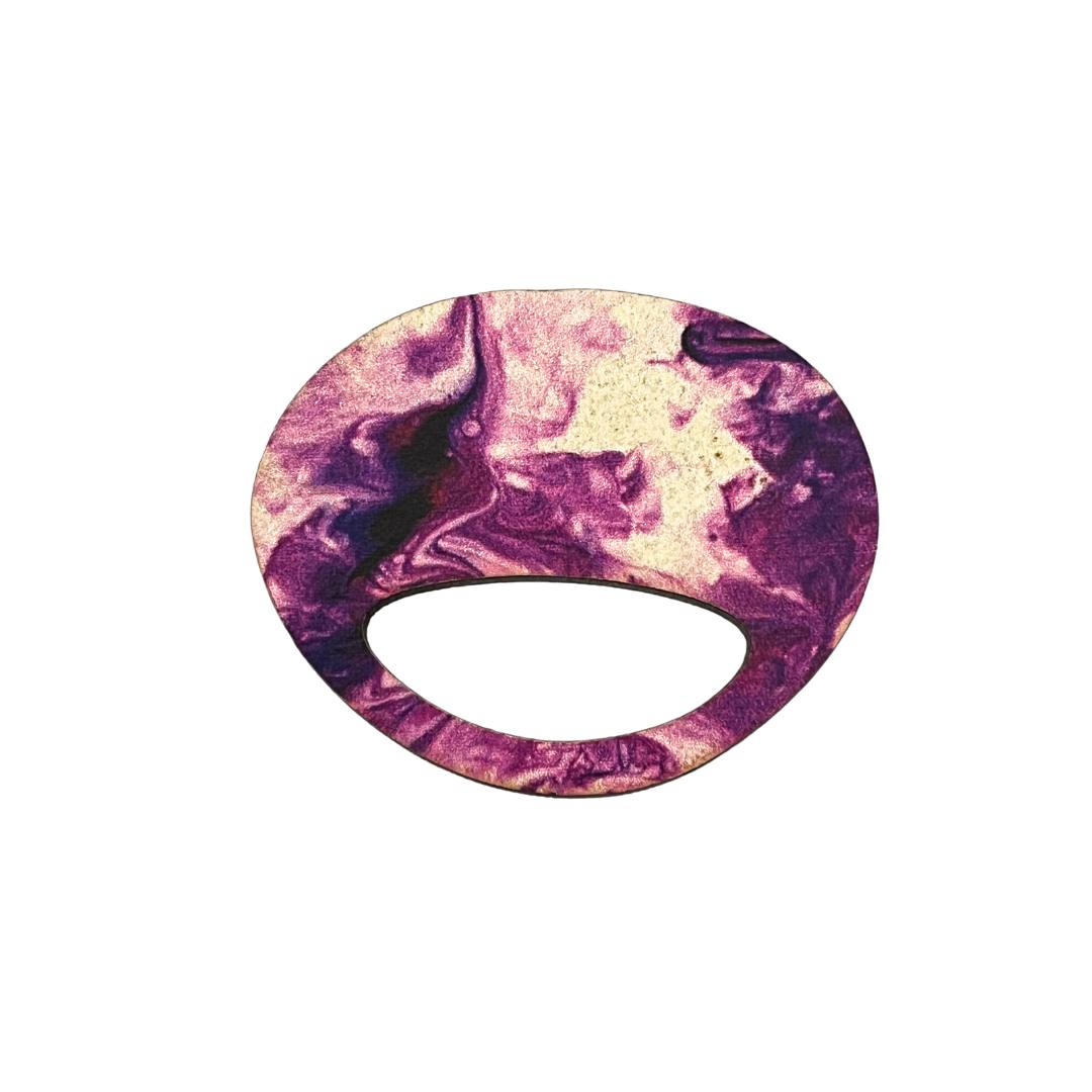 Pebble Glasses Brooch (9 Colors)