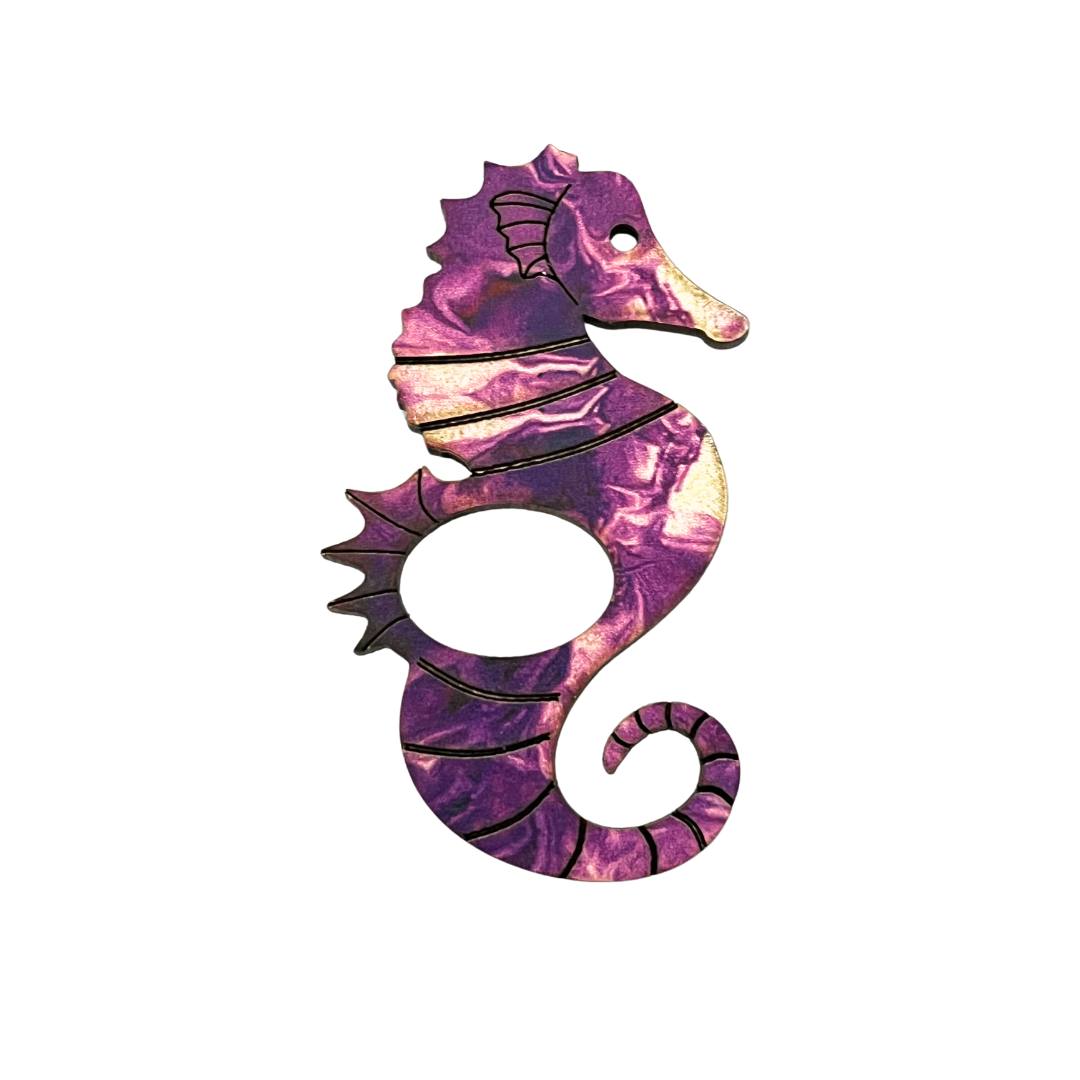 Seahorse Glasses Brooch (8 Colors)