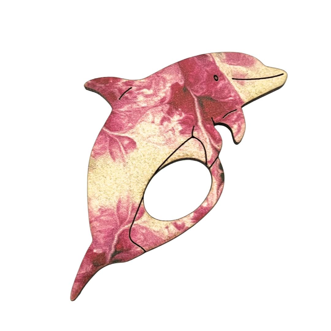 Dolphin Glasses Brooch (7 Colors)