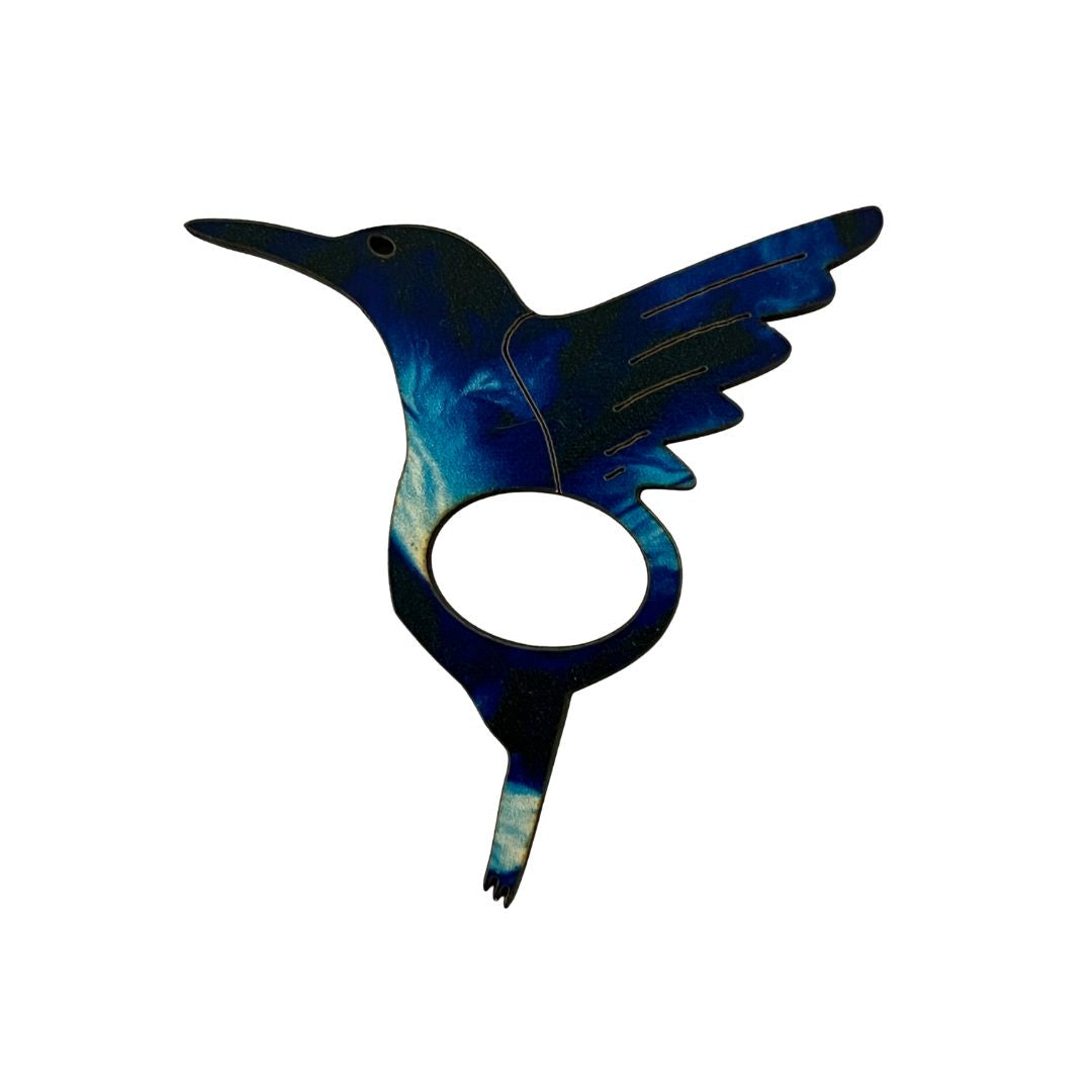 Hummingbird Glasses Brooch (8 Colors)