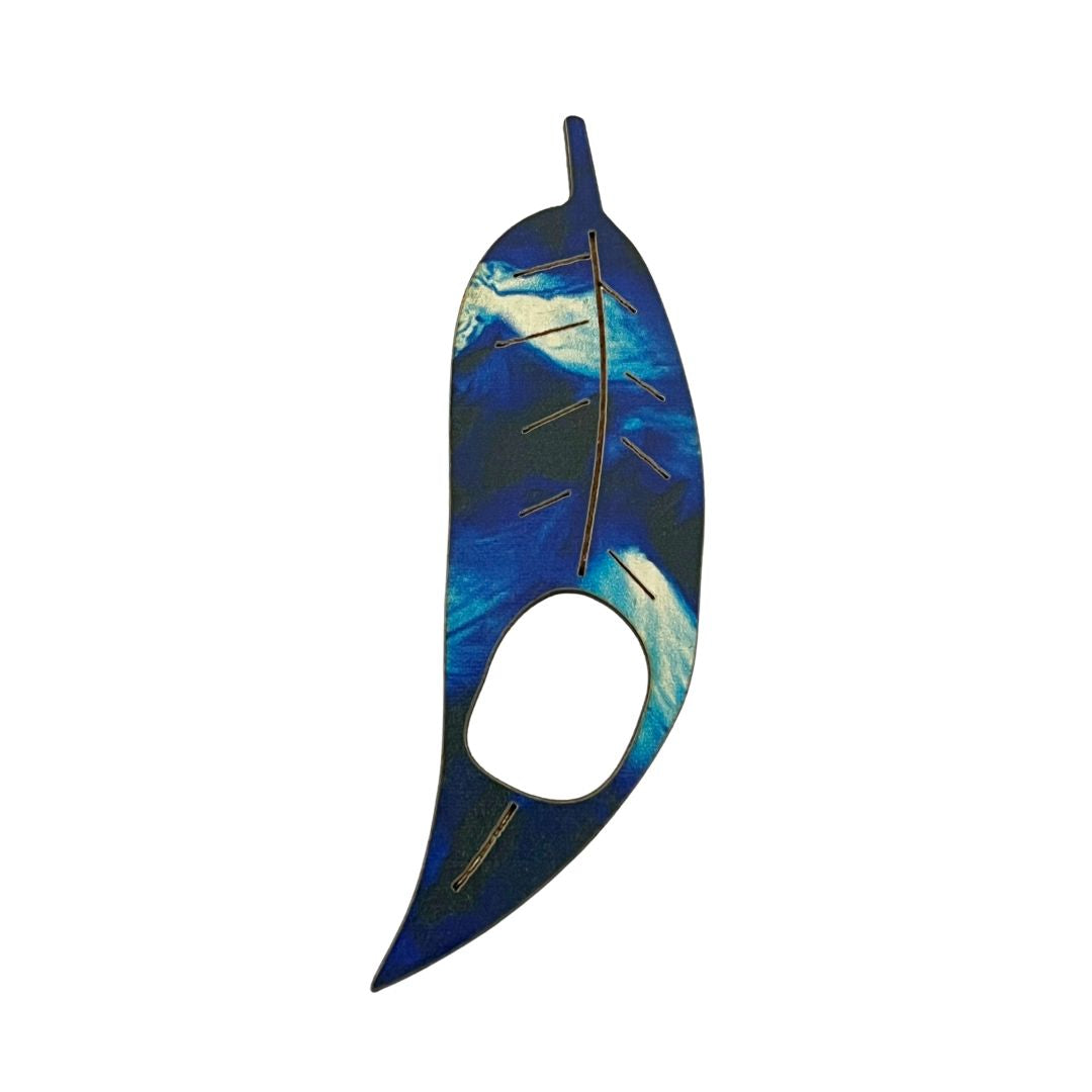 Gum Leaf Glasses Brooch (8 Colors)