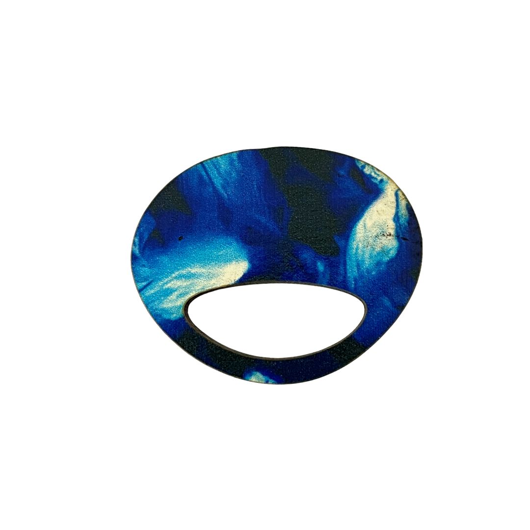 Pebble Glasses Brooch (9 Colors)