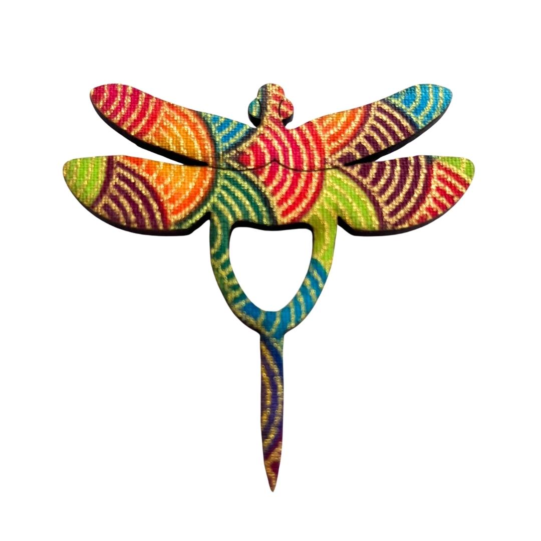 Dragonfly Glasses Brooch (8 Colors)