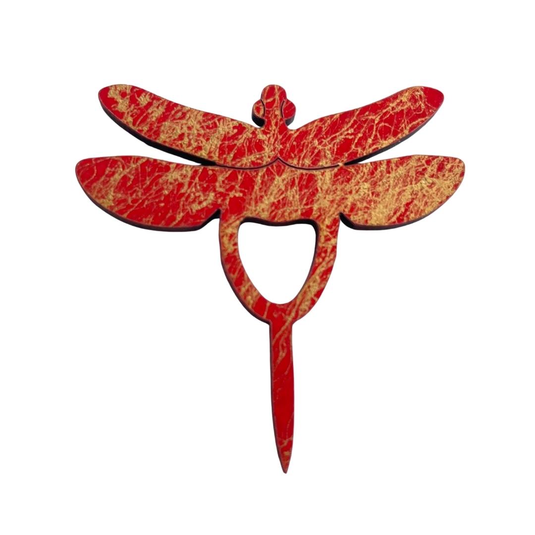 Dragonfly Glasses Brooch (8 Colors)