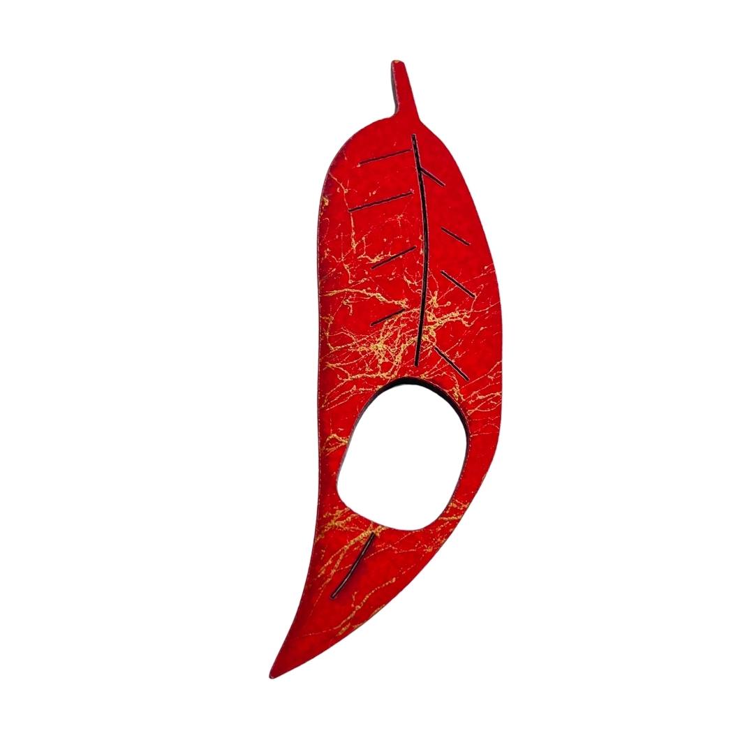 Gum Leaf Glasses Brooch (8 Colors)