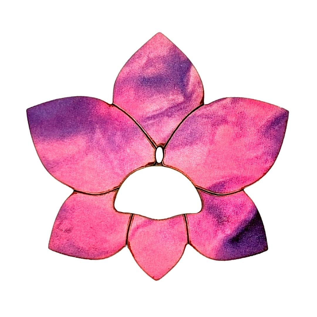 Orchid Glasses Brooch (8 Colors)