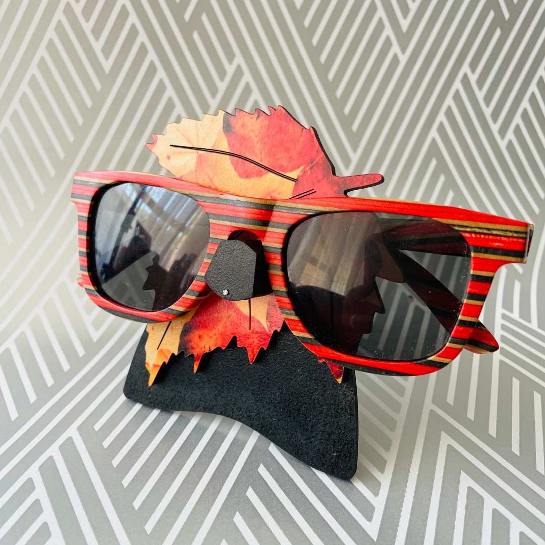 Autumn Leaf Glasses Stand