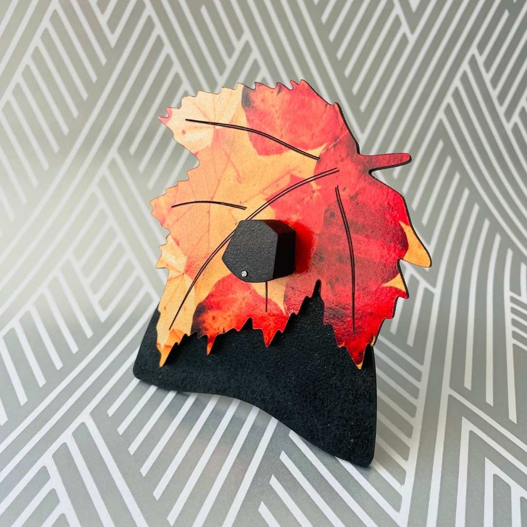 Autumn Leaf Glasses Stand
