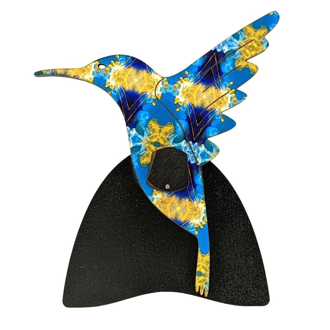 Hummingbird Glasses Stand