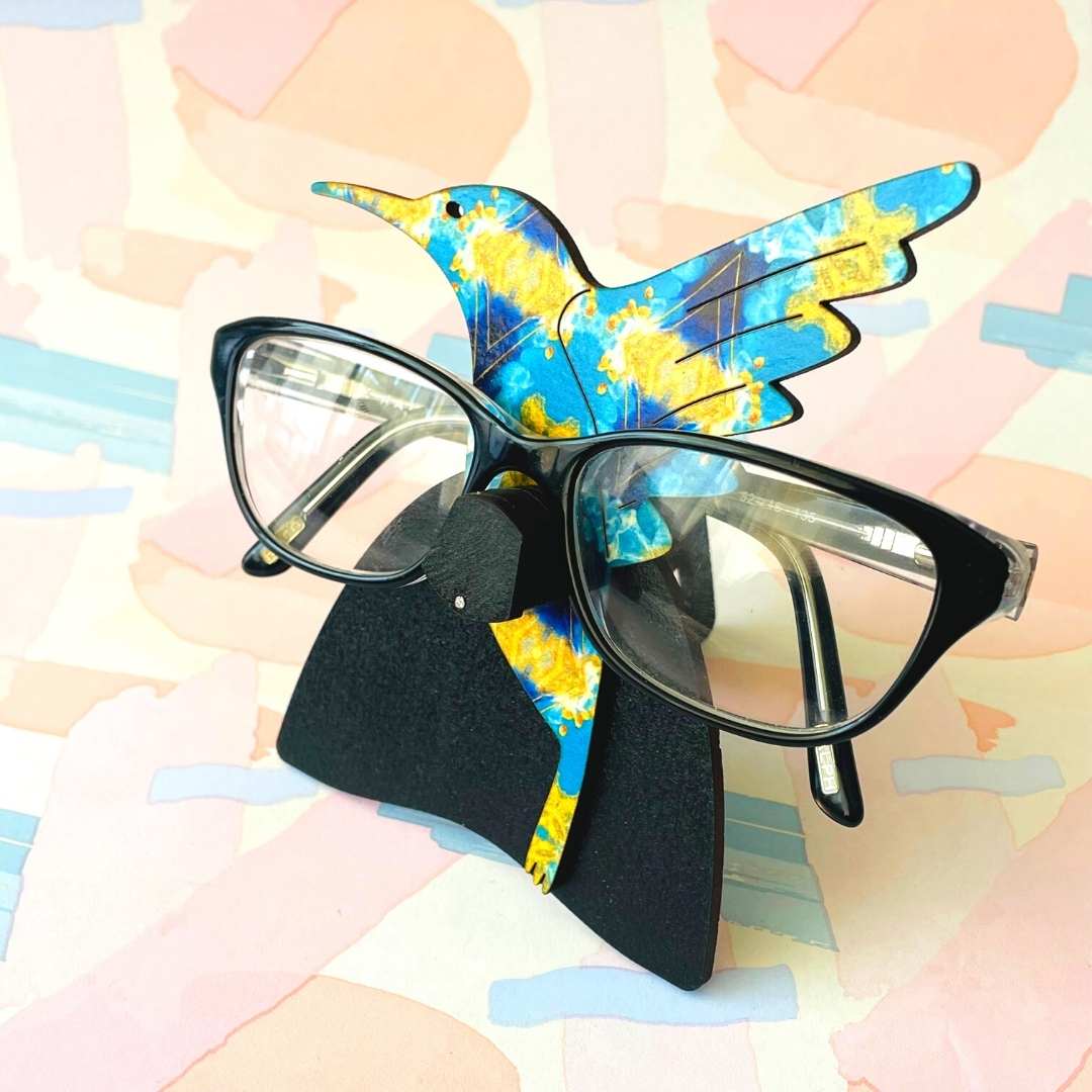 Hummingbird Glasses Stand