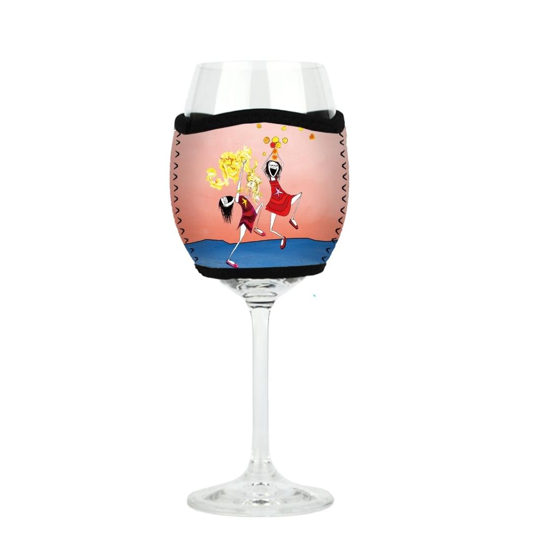 'We are better together'- Wine Glass Cooler