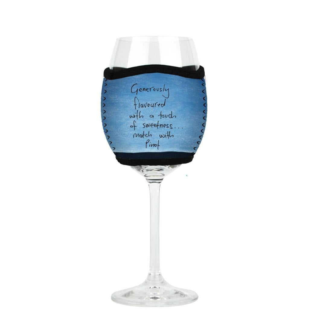 'Generously flavored with a touch of sweetness...match with Pinot'- Wine Glass Cooler