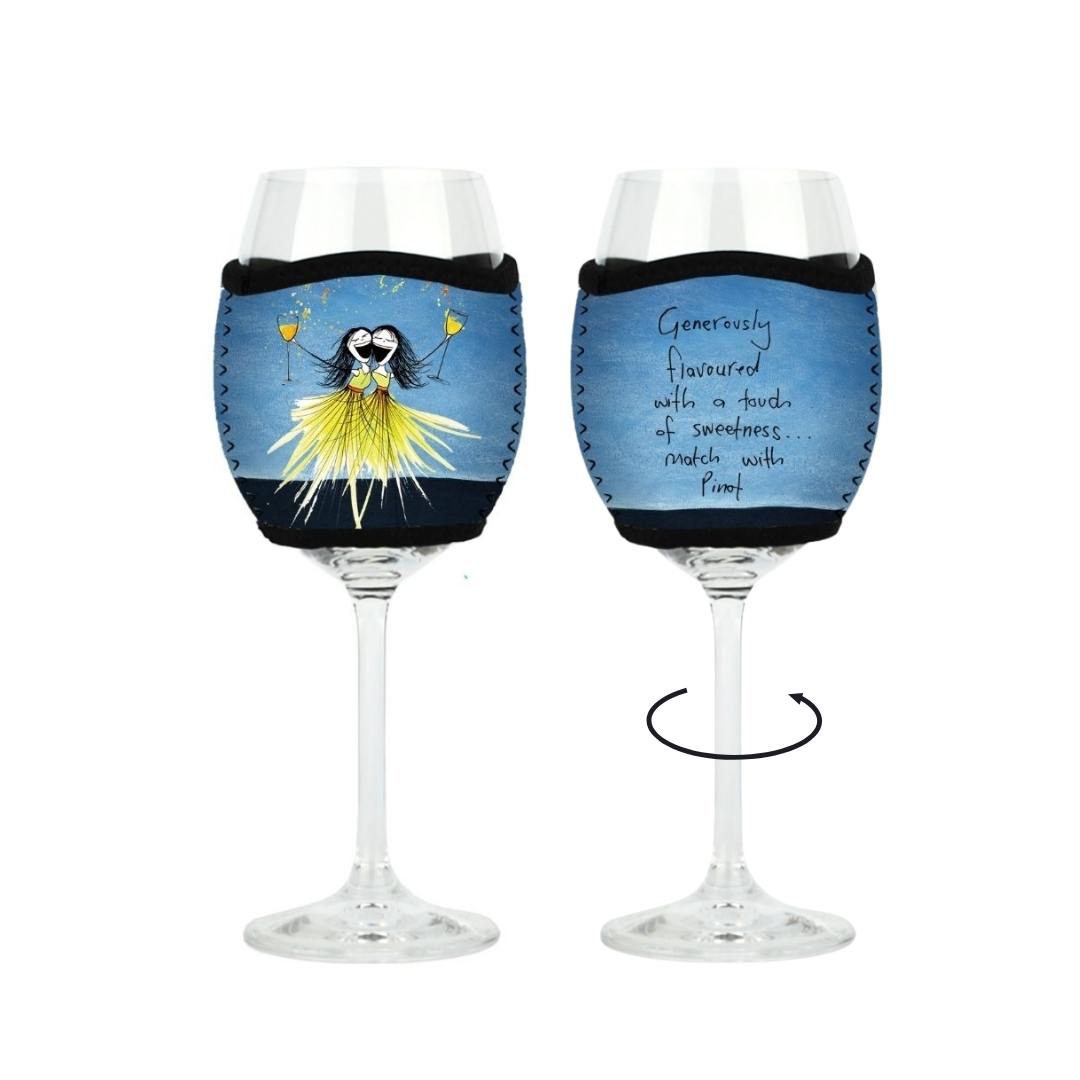 'Generously flavored with a touch of sweetness...match with Pinot'- Wine Glass Cooler
