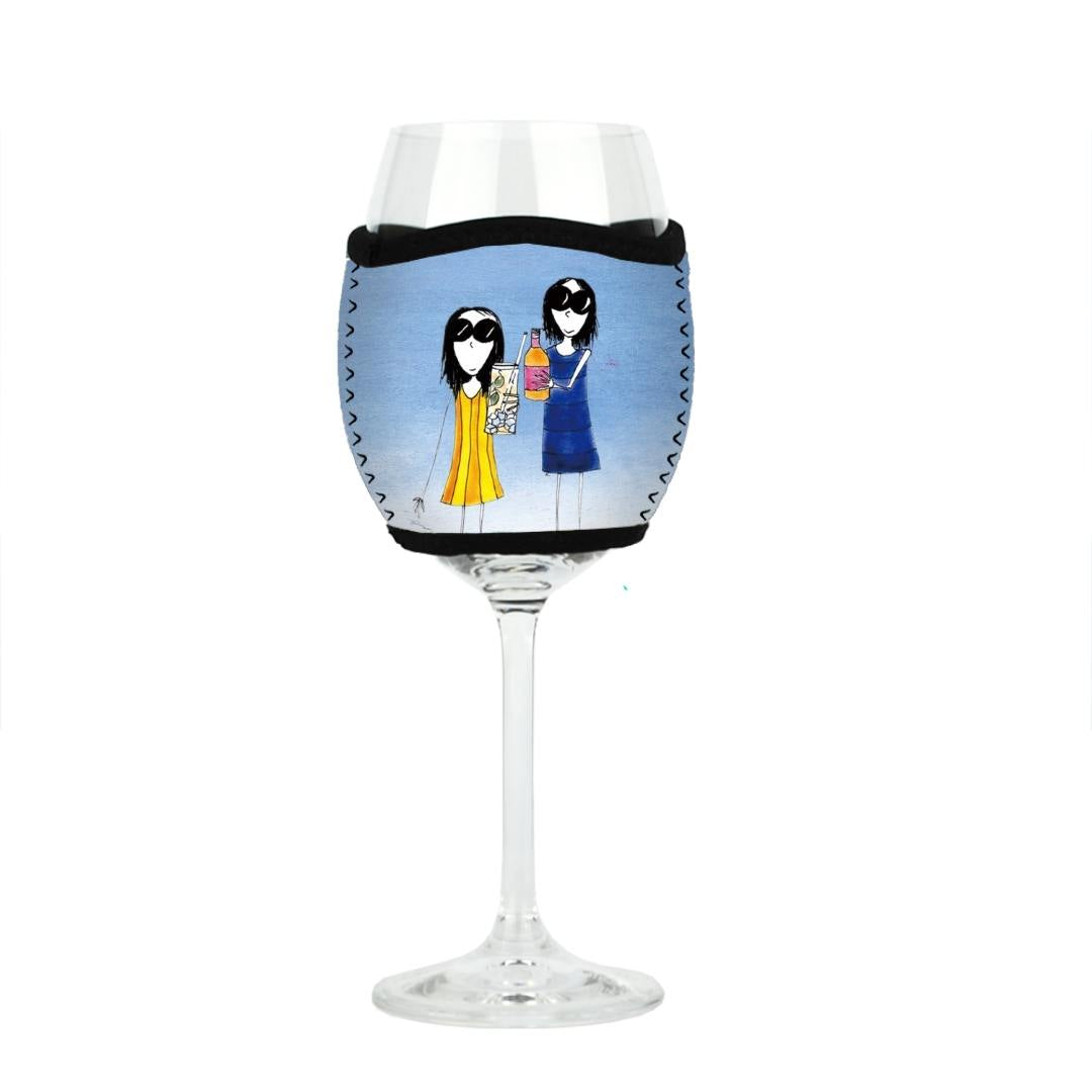 'Pick your drinks ladies' - Wine Glass Cooler