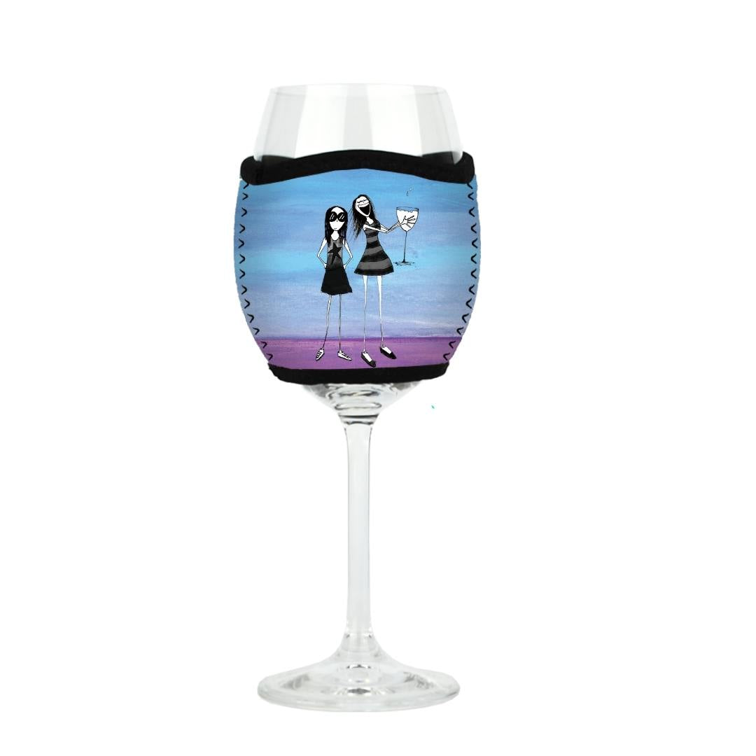 'Comment on our outfits, I dare you' - Wine Glass Cooler