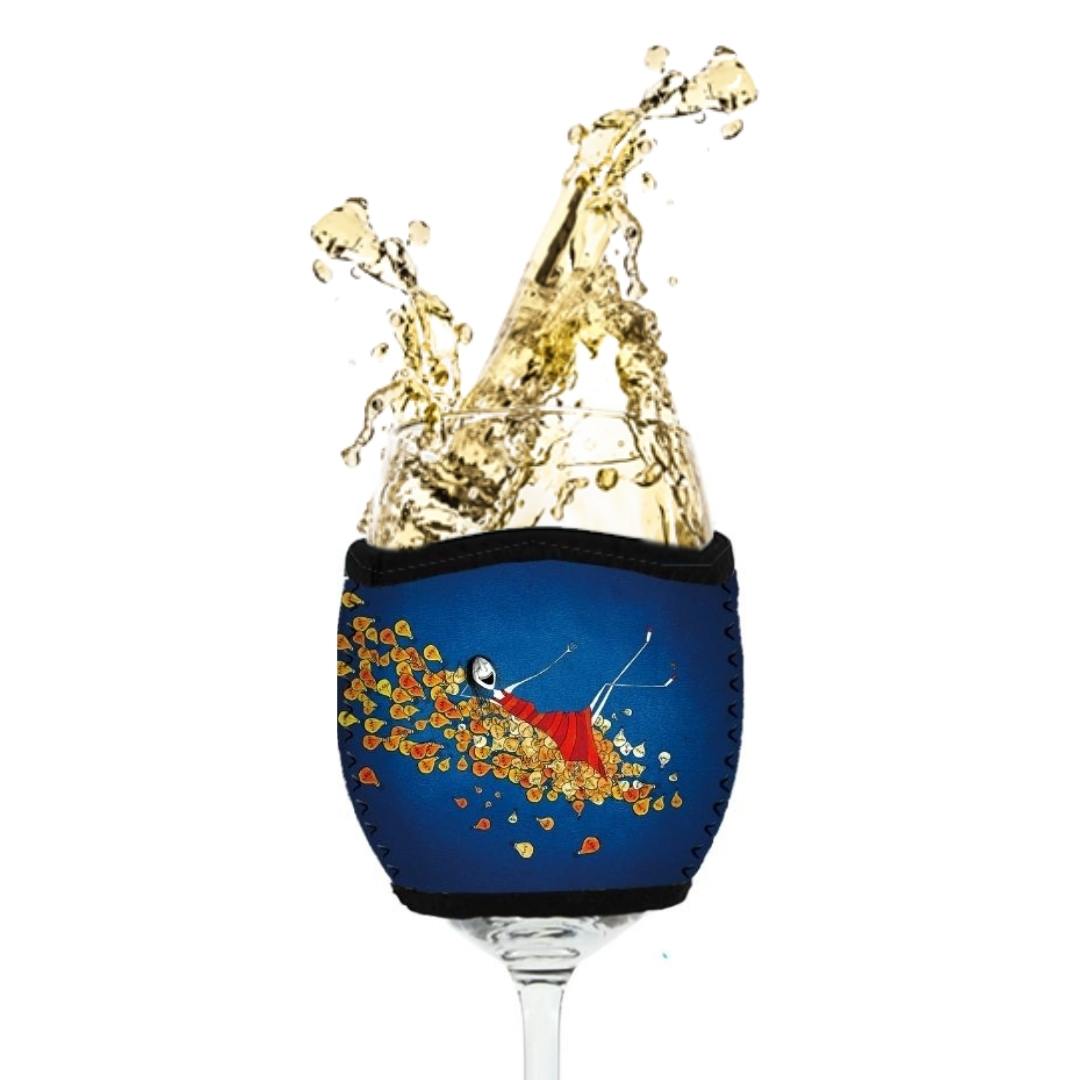 'Take a bow lady, you are magnificent' - Wine Glass Cooler