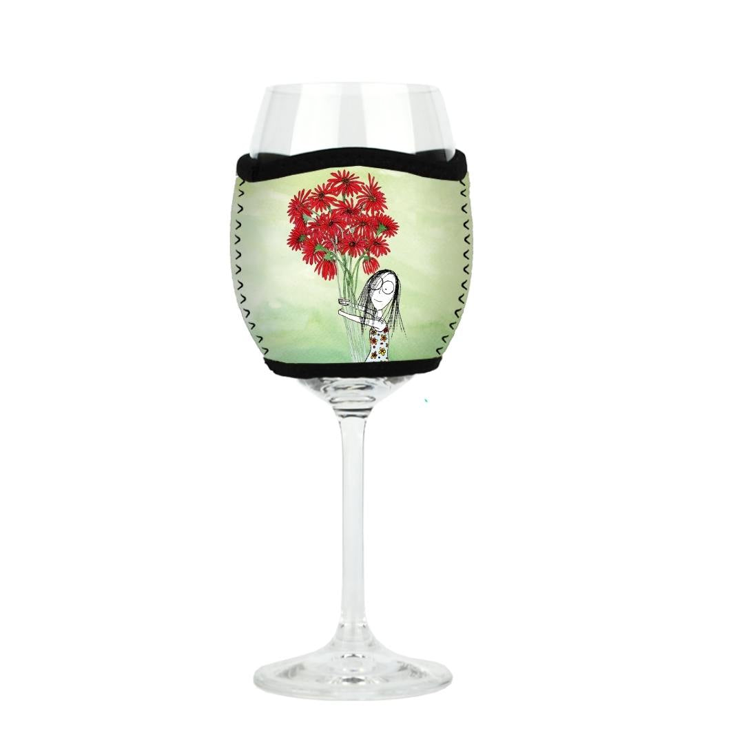'We all come prepared to add something beautiful' - Wine Glass Cooler