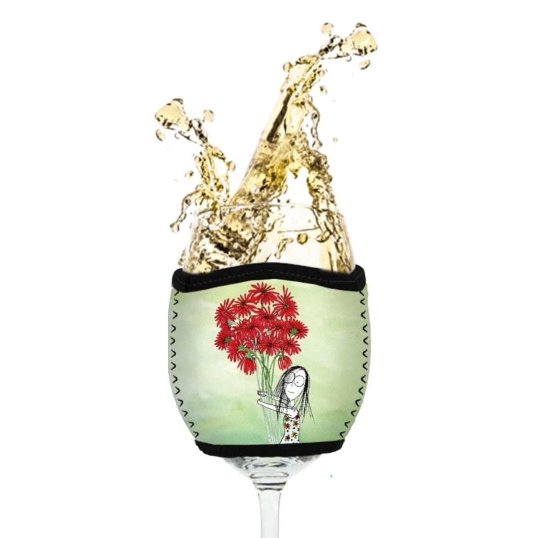 'We all come prepared to add something beautiful' - Wine Glass Cooler