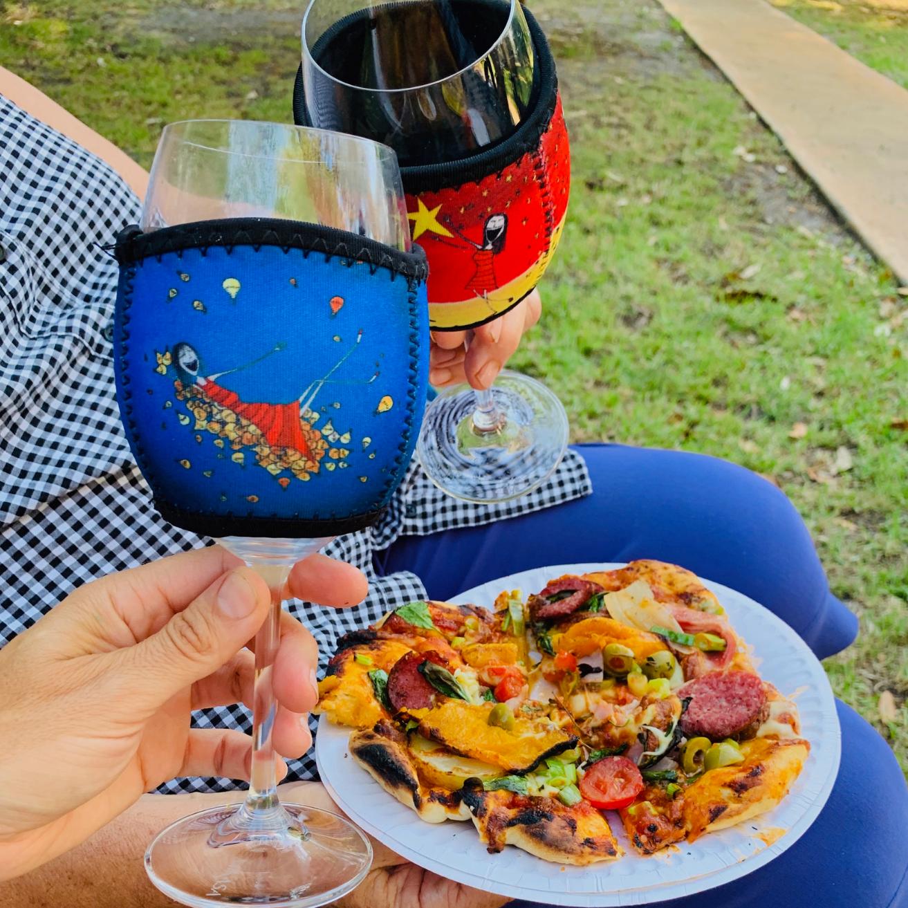 'I'll tell you when to stop' - Wine Glass Cooler
