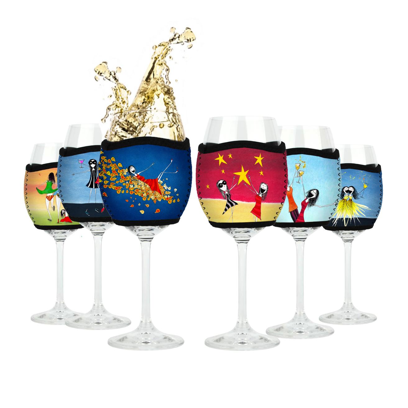 20% OFF - 6 Pack (Wine Glass Coolers)
