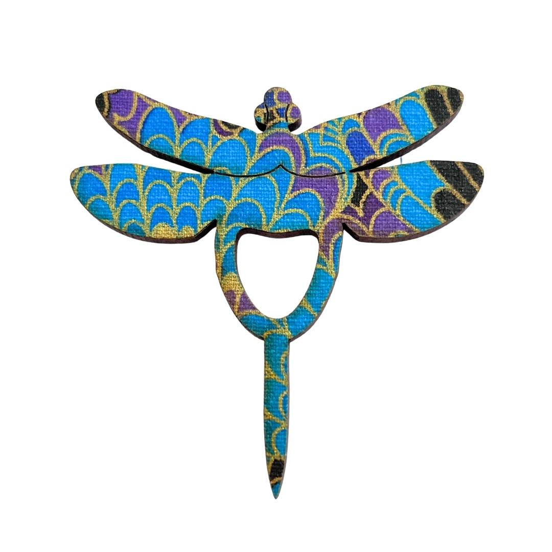 Dragonfly Glasses Brooch (8 Colors)