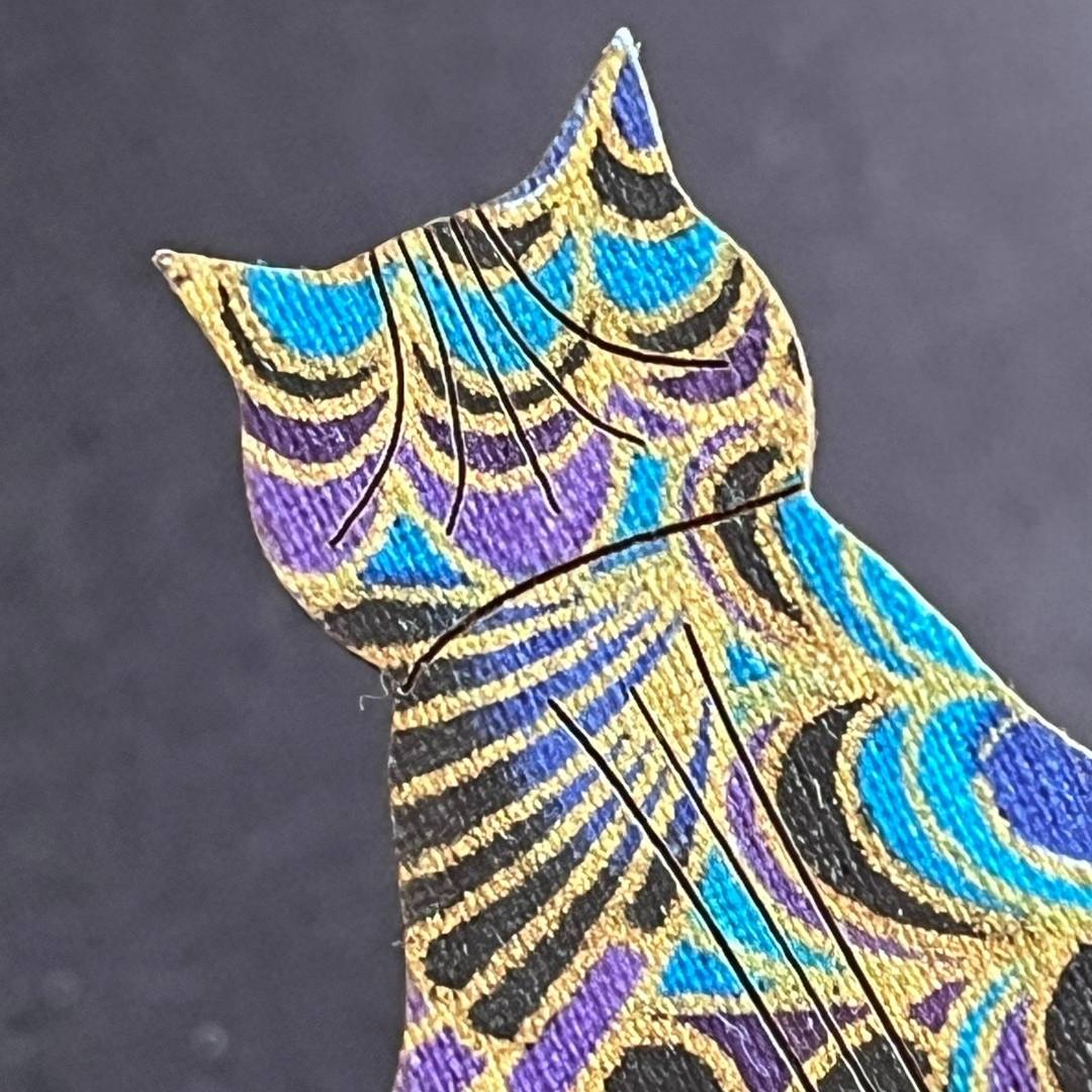 Cat Scarf Pin (5 Colors)