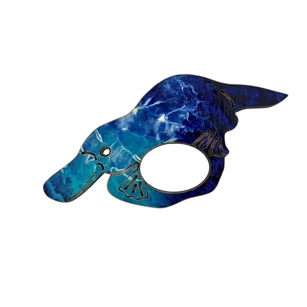 Platypus Glasses Brooch (5 Colors)