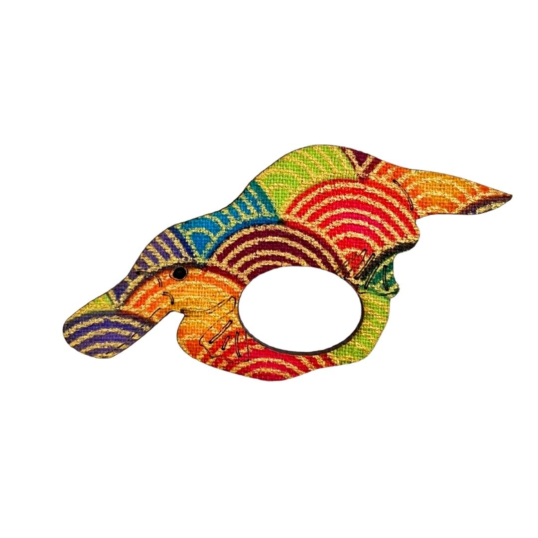 Platypus Glasses Brooch (5 Colors)