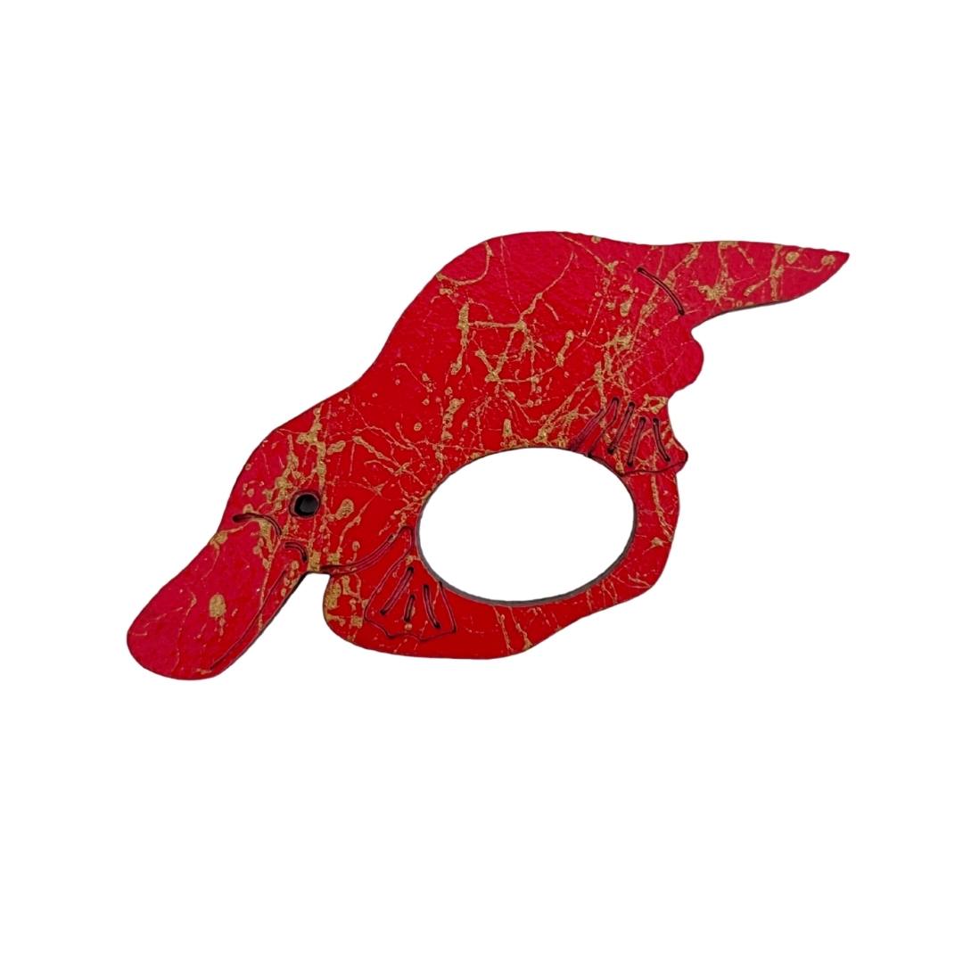 Platypus Glasses Brooch (5 Colors)