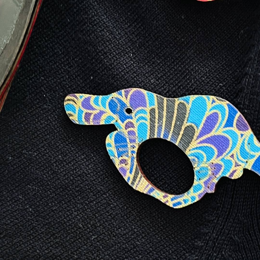 Platypus Glasses Brooch (5 Colors)