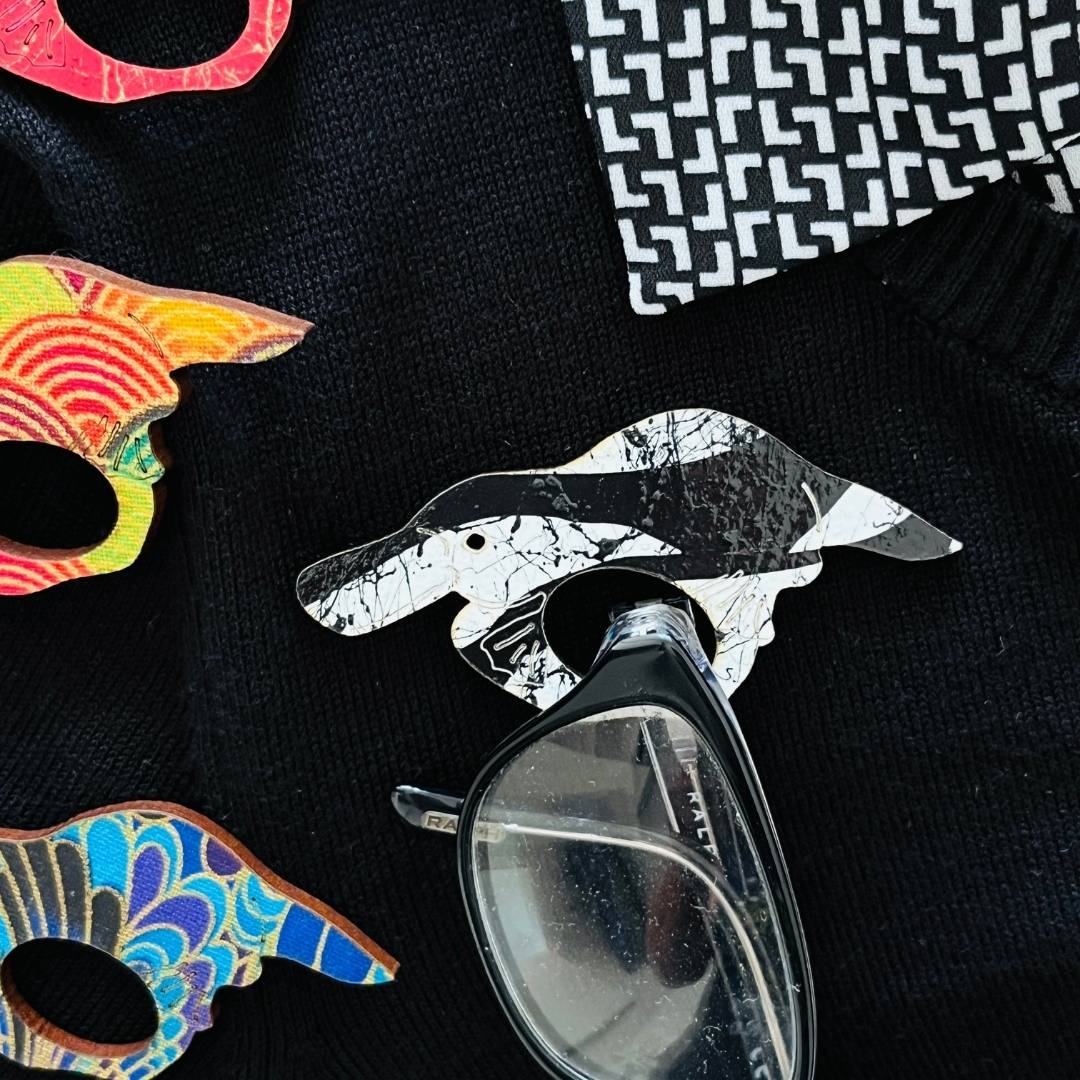 Platypus Glasses Brooch (5 Colors)