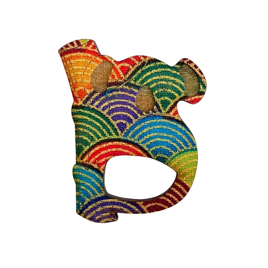 Koala Glasses Brooch (5 Colors)