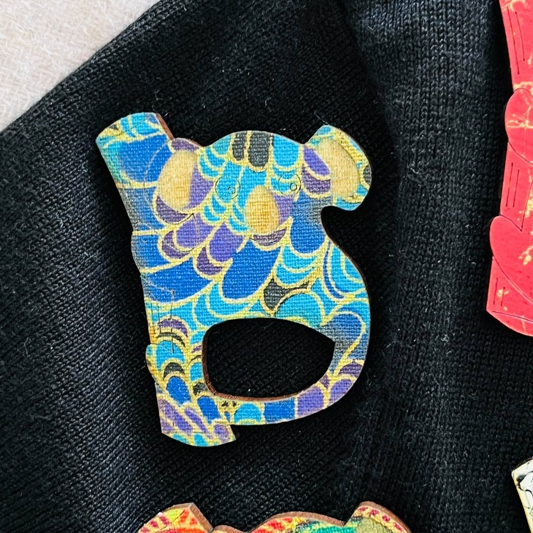 Koala Glasses Brooch (5 Colors)