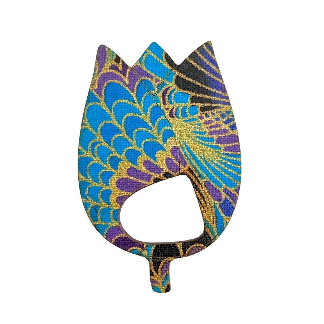 Tulip Glasses Brooch (5 Colors)