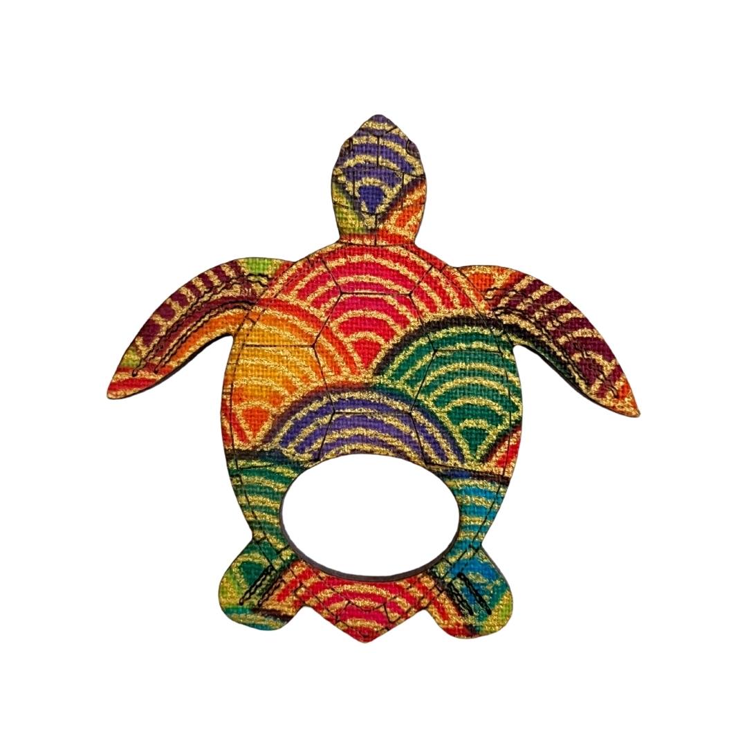 Turtle Glasses Brooch (5 Colors)