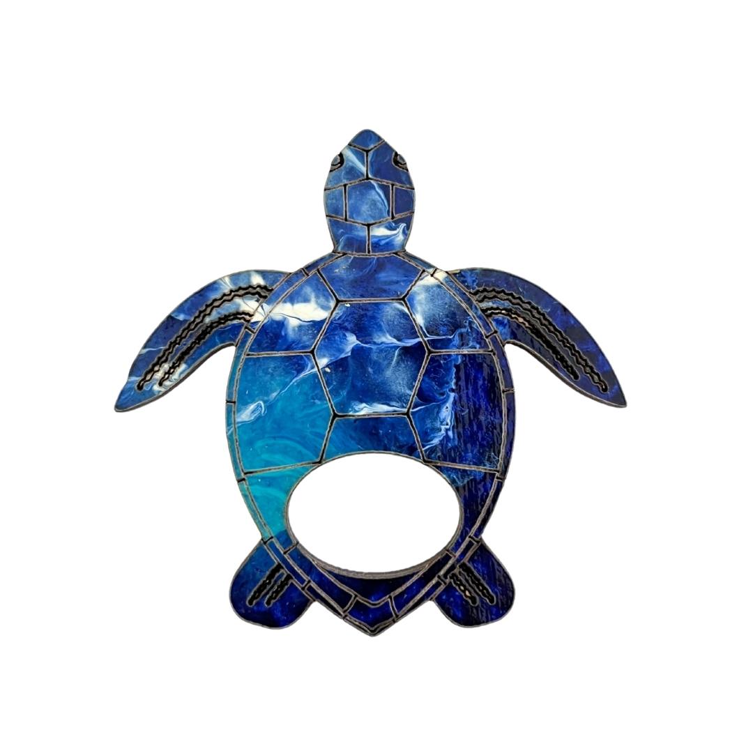 Turtle Glasses Brooch (5 Colors)
