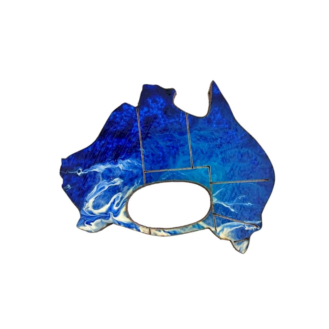 Australia Glasses Brooch (5 Colors)